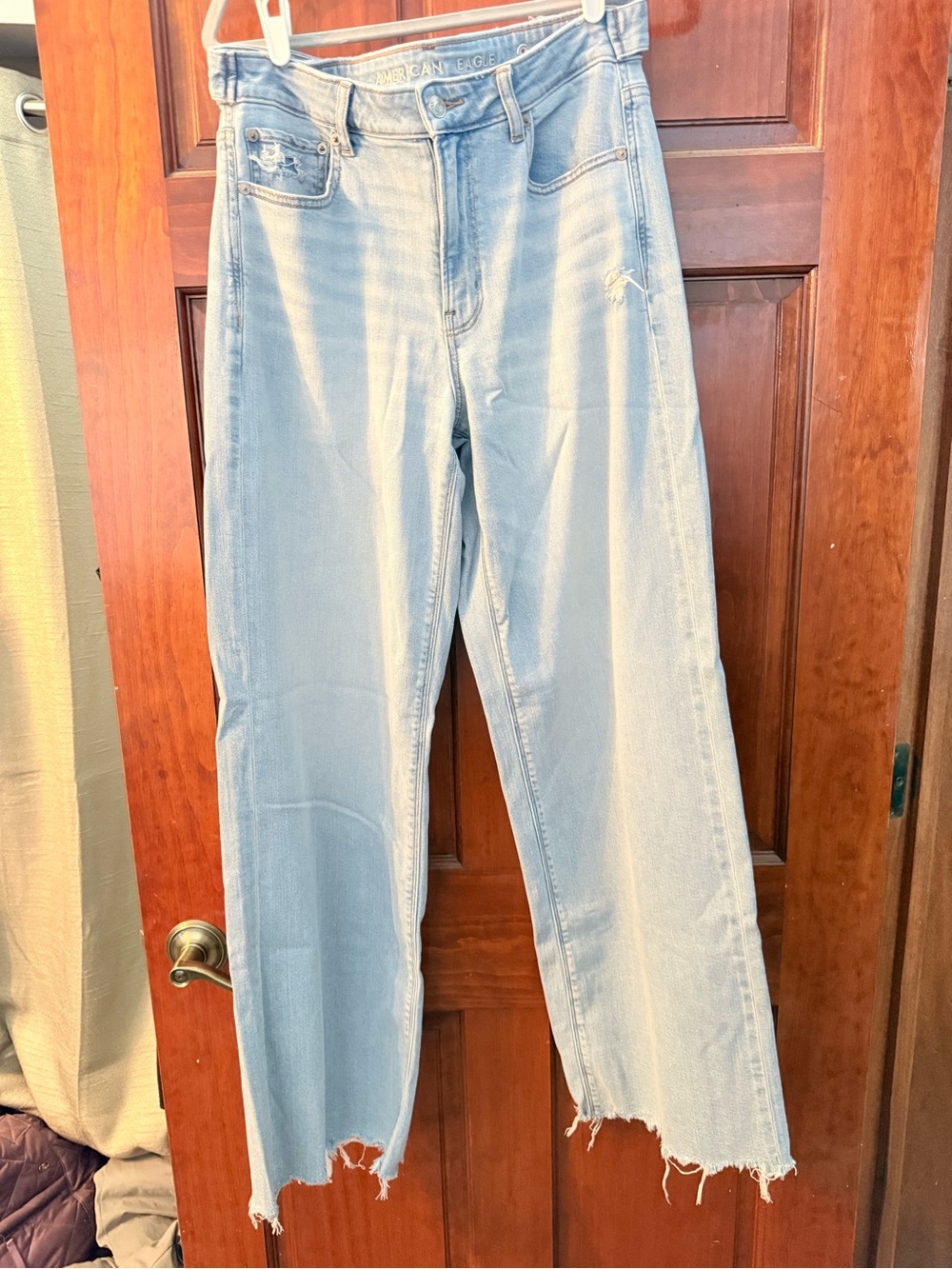 American Eagle Outfitters Women’s Super High-Rise Baggy Wide Leg Jeans